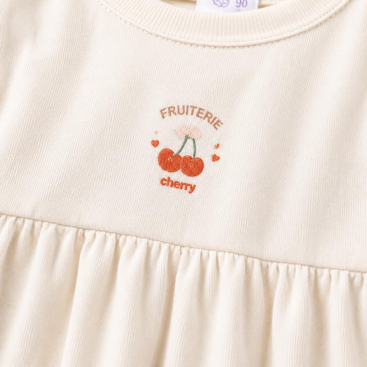 Cherry Cotton Dress