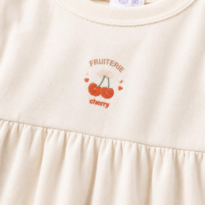 Cherry Cotton Dress