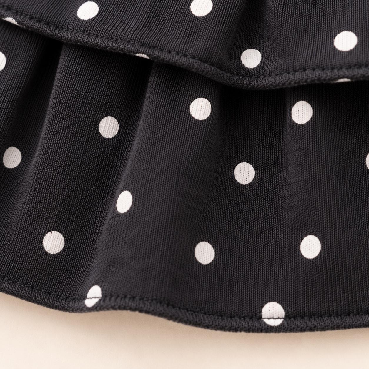 Polka Ruffle Skirt Shorts
