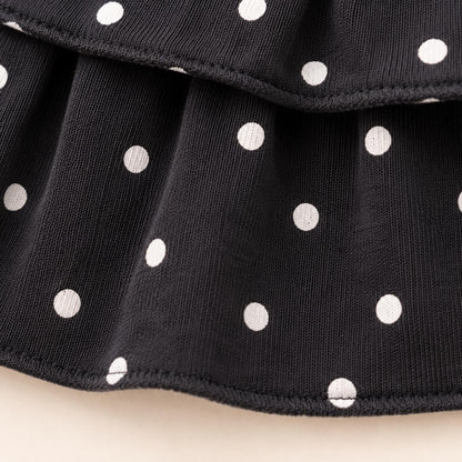 Polka Ruffle Skirt Shorts