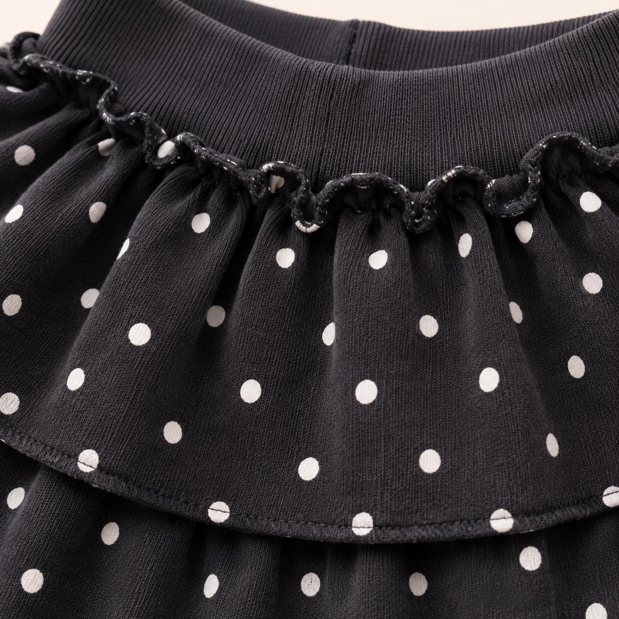 Polka Ruffle Skirt Shorts