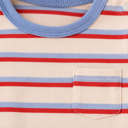 Stripe Short Romper