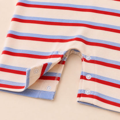 Stripe Short Romper