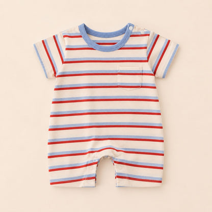 Stripe Short Romper