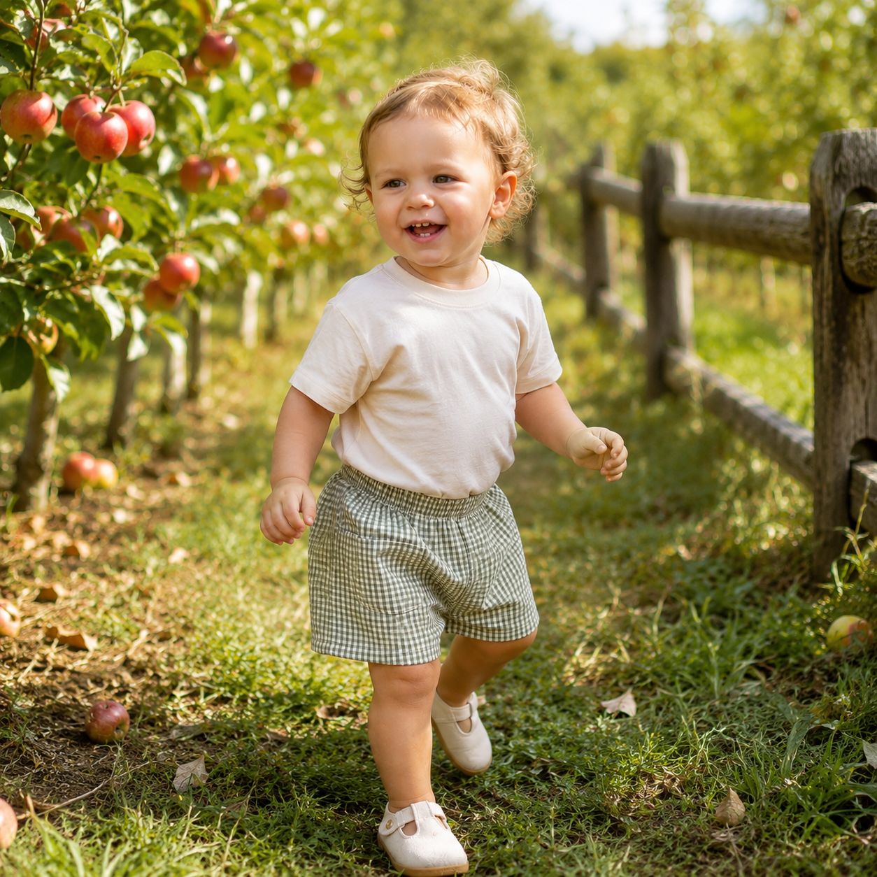 Harper Gingham Shorts