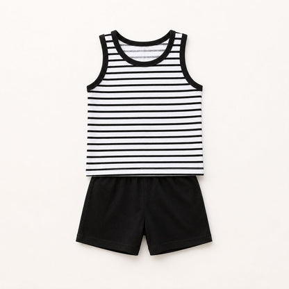 Striped Tank Two Piece Set