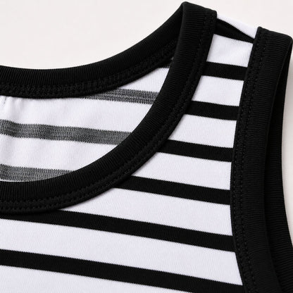 Striped Tank Two Piece Set