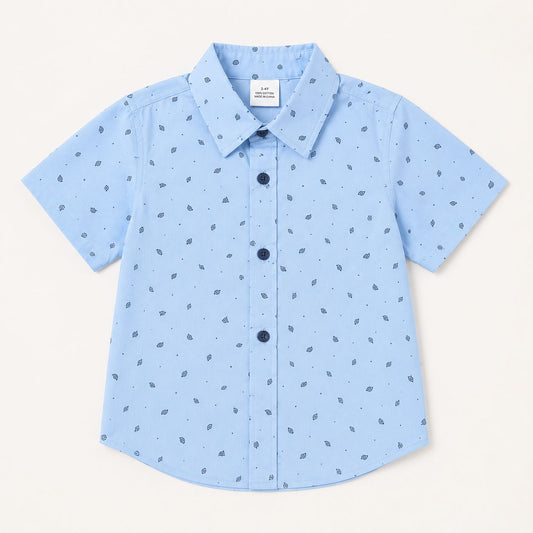 Classic Blue Dress Shirt