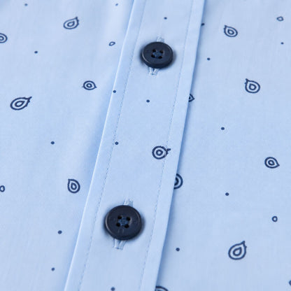 Classic Blue Dress Shirt