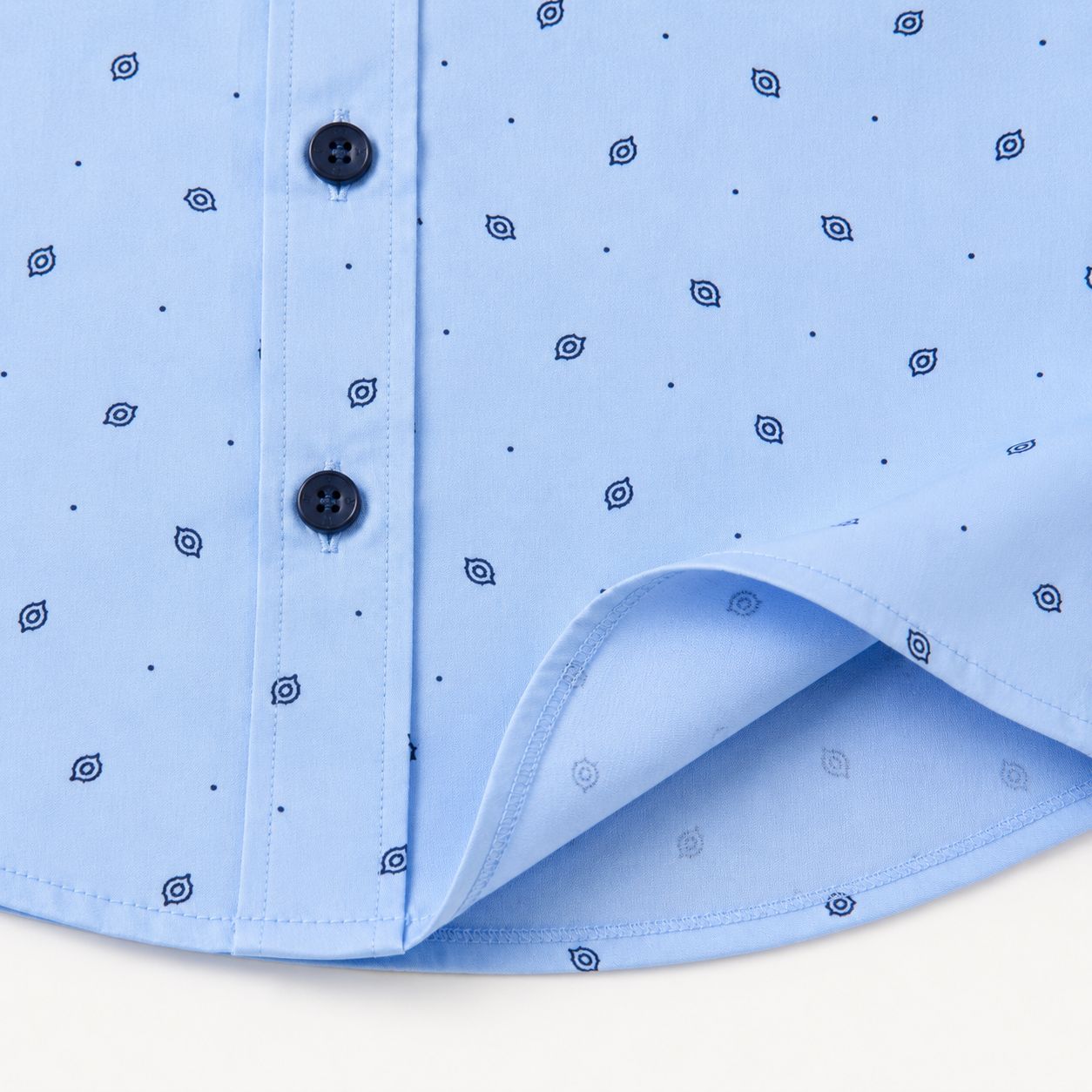 Classic Blue Dress Shirt