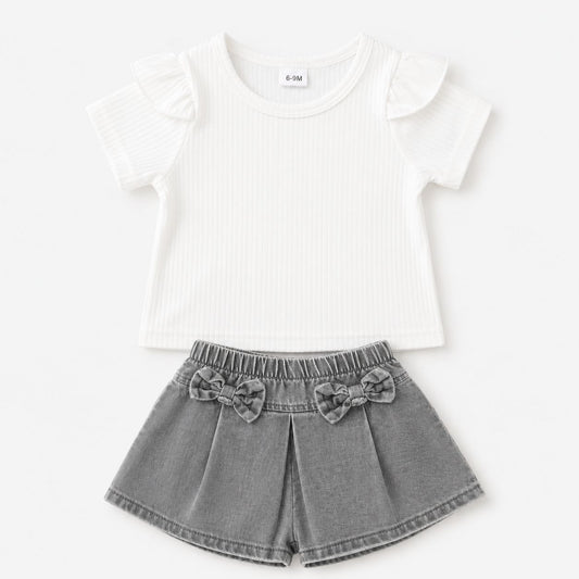 Harper Flutter Sleeve Set