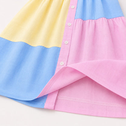 Pastel Patchwork Dress