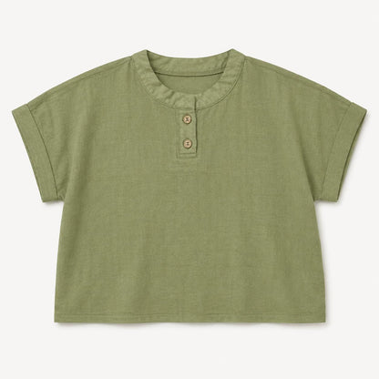 Casual Button Tee