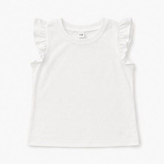 Ruffle Shoulder Top
