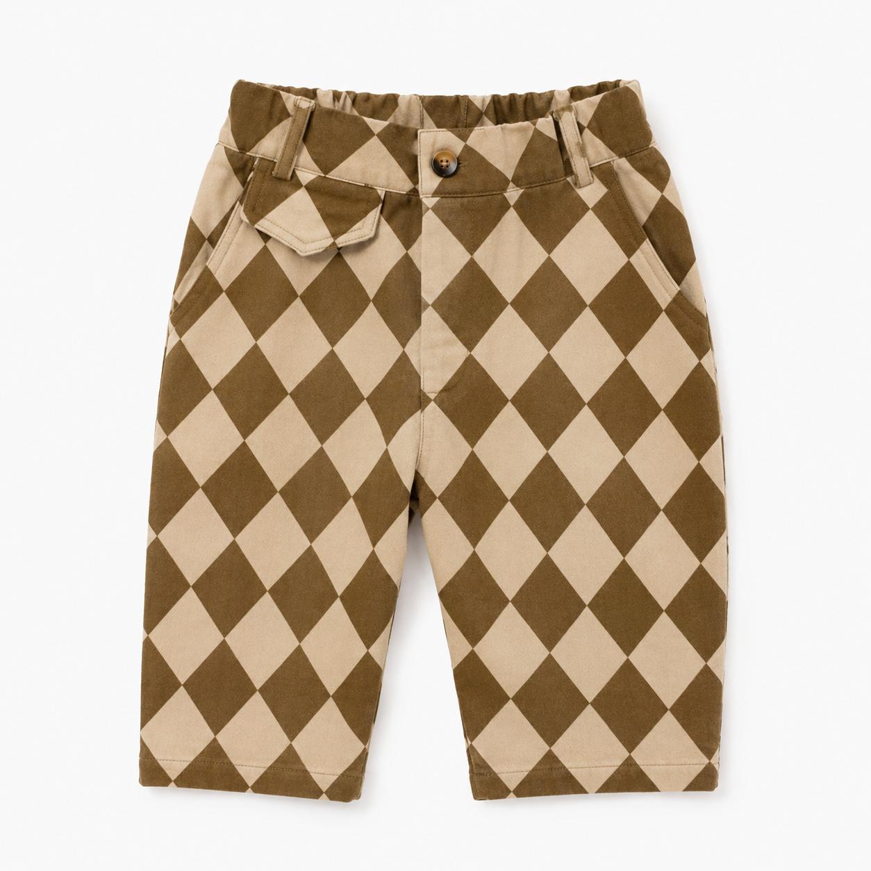 Diamond Check Trousers