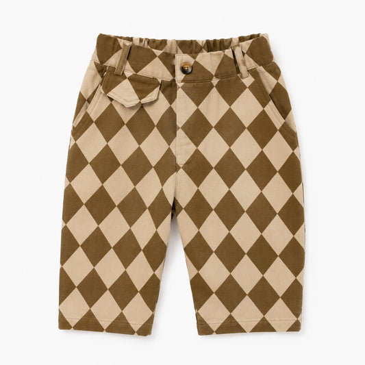 Diamond Check Trousers