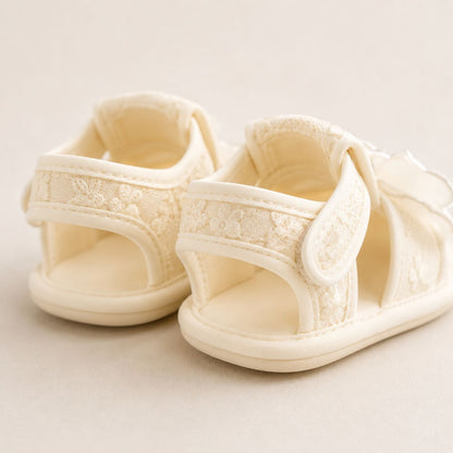 Lace Bow Sandals