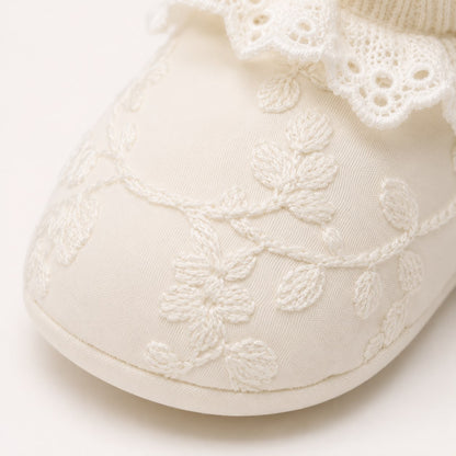 Lace Cuff Booties