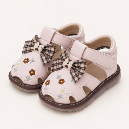 Floral Buckle Sandals