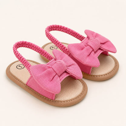 Pink Bow Sandals