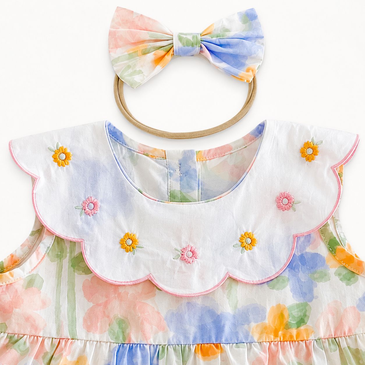 Blossom Collar Romper