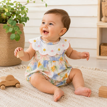 Blossom Collar Romper