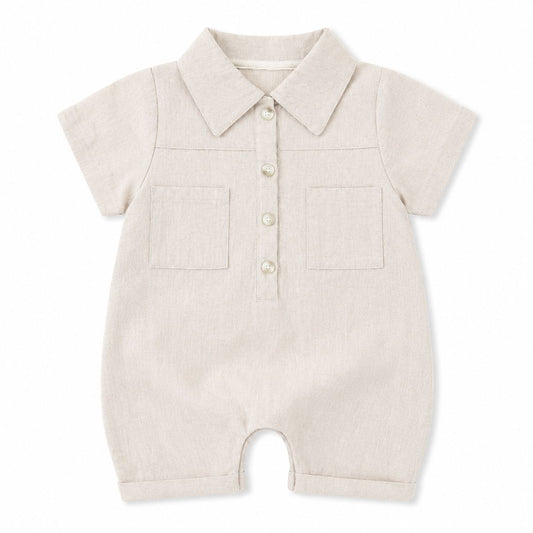 Sandy Collar Romper