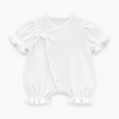 Bow Front Bubble Romper