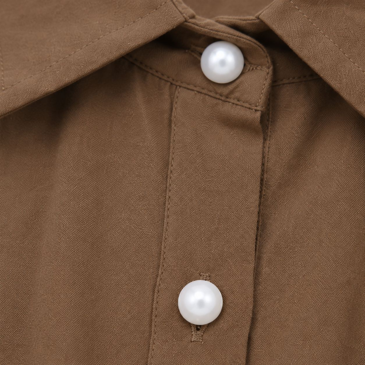 Button Front Shorts Set