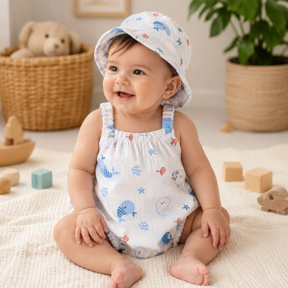 Ocean Friends Romper Set