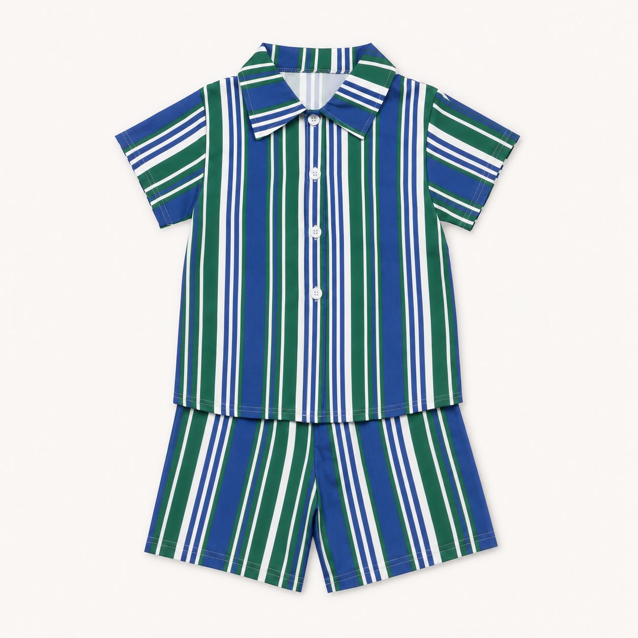 Coastal Stripe Shirt Set