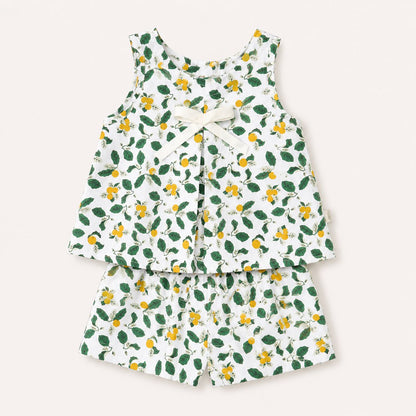 Lemon Blossom Shorts Set