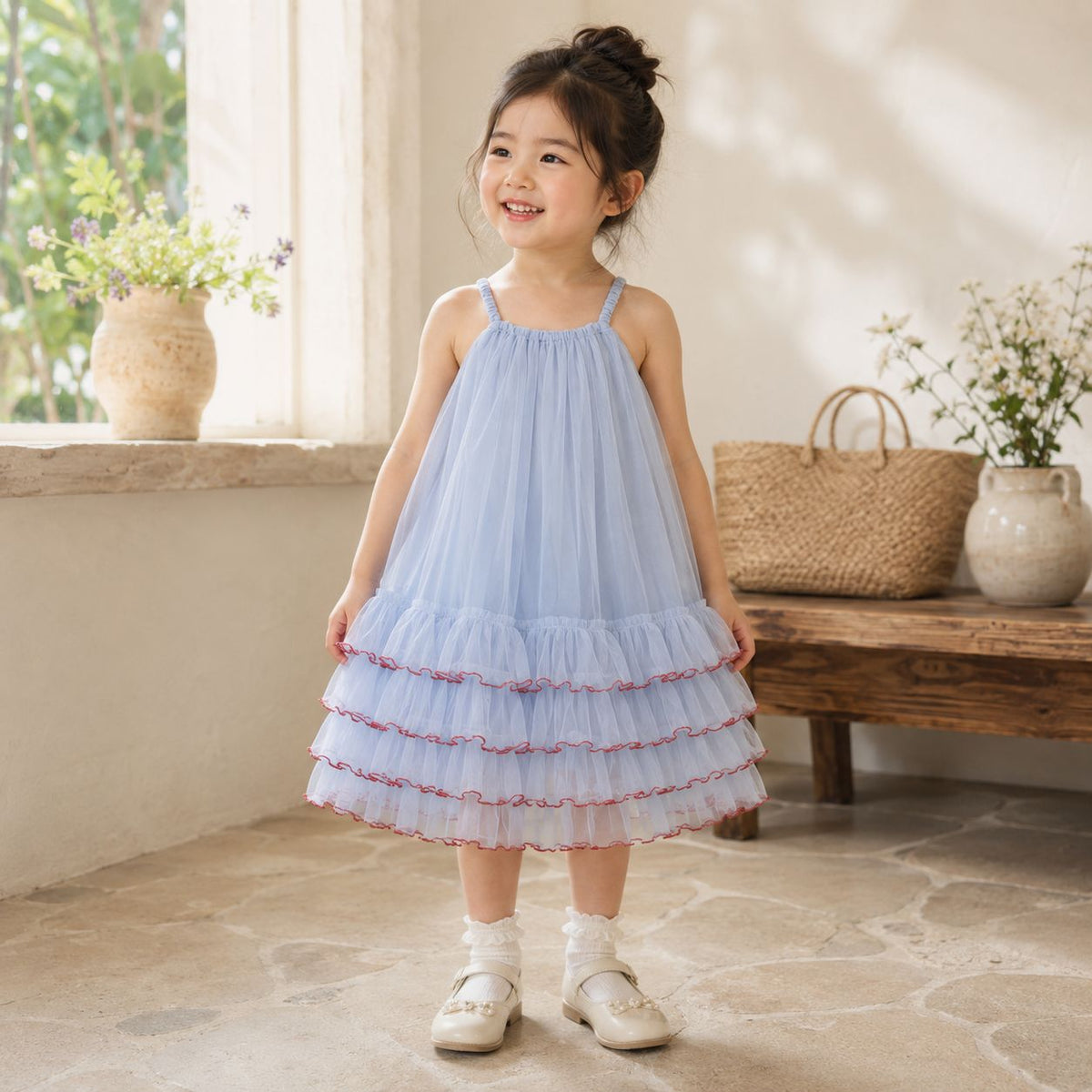 Layered Tulle Party Dress