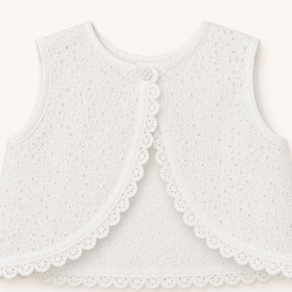 Lace Trim Shorts Set