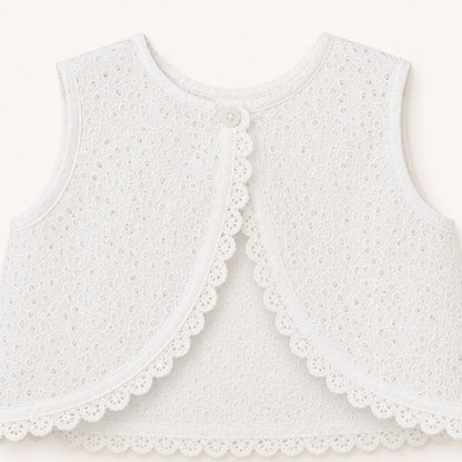 Lace Trim Shorts Set