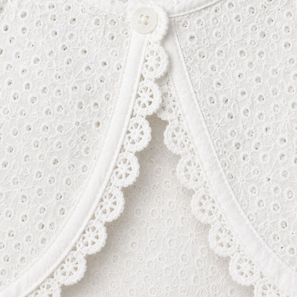 Lace Trim Shorts Set