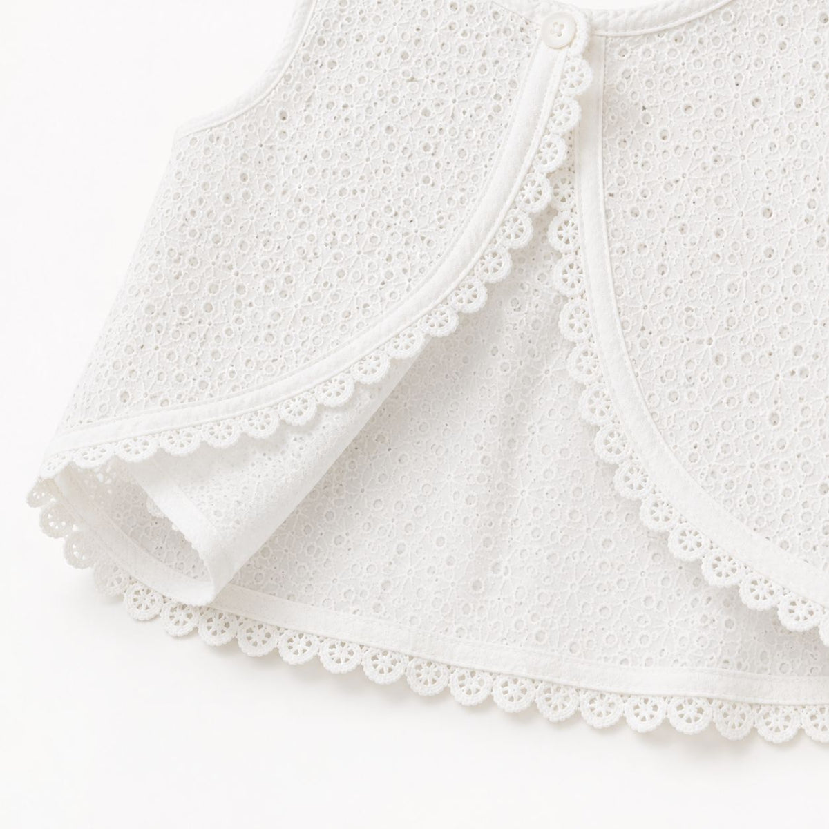 Lace Trim Shorts Set