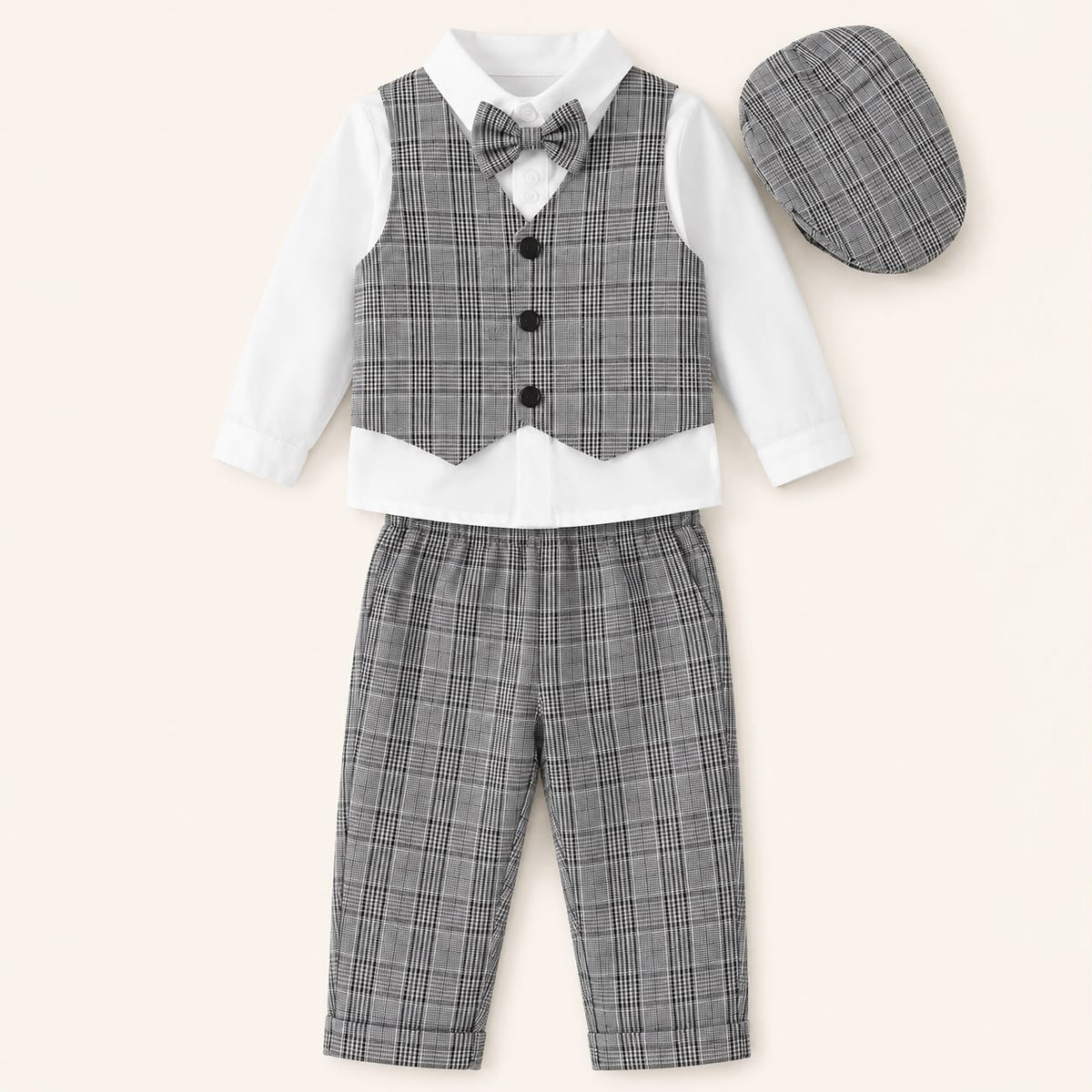 Four Piece Formal Suit Set
