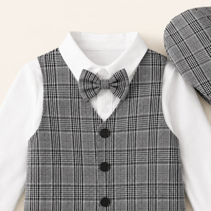 Four Piece Formal Suit Set