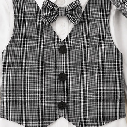 Four Piece Formal Suit Set