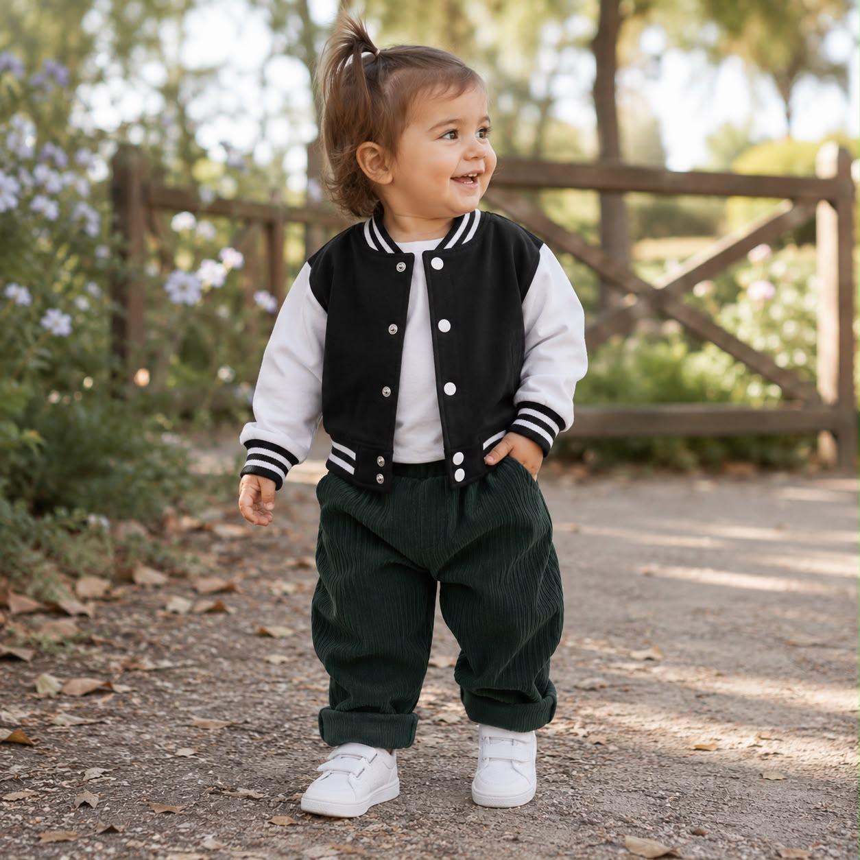 Corduroy Baby Pull On Pants