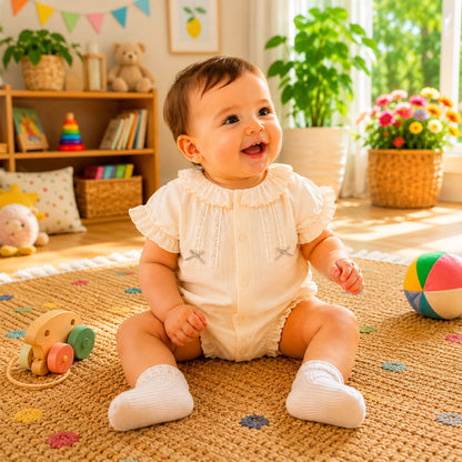 Blossom Collar Romper