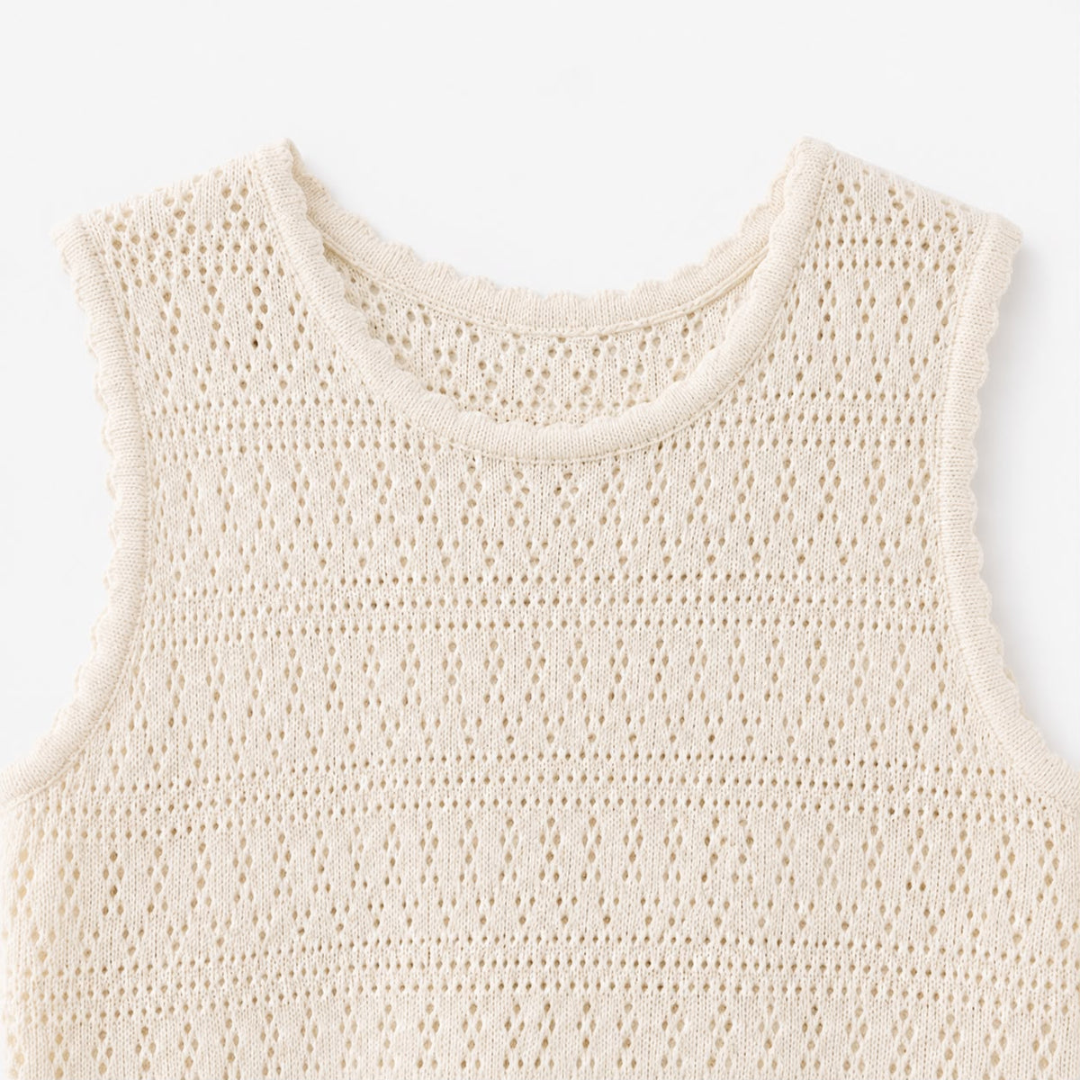 Sleeveless Knit Top and Pants Set