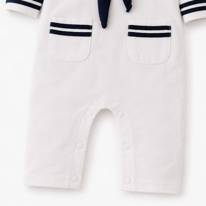 Sailor Collar Baby Romper
