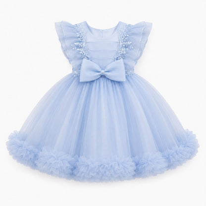 Bow Tulle Party Dress