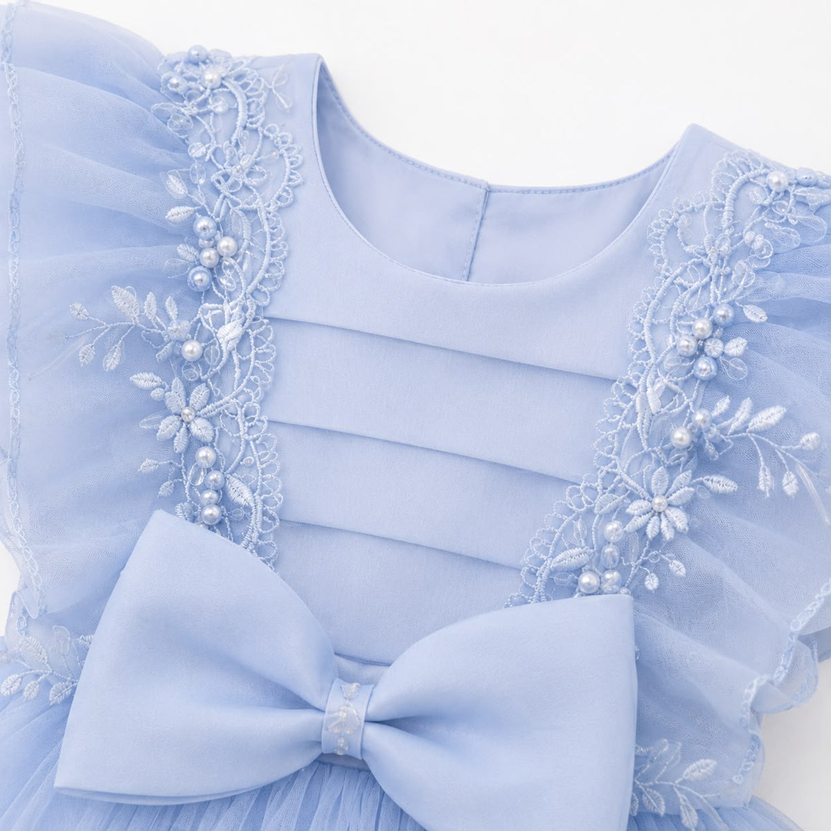 Bow Tulle Party Dress