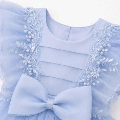 Bow Tulle Party Dress