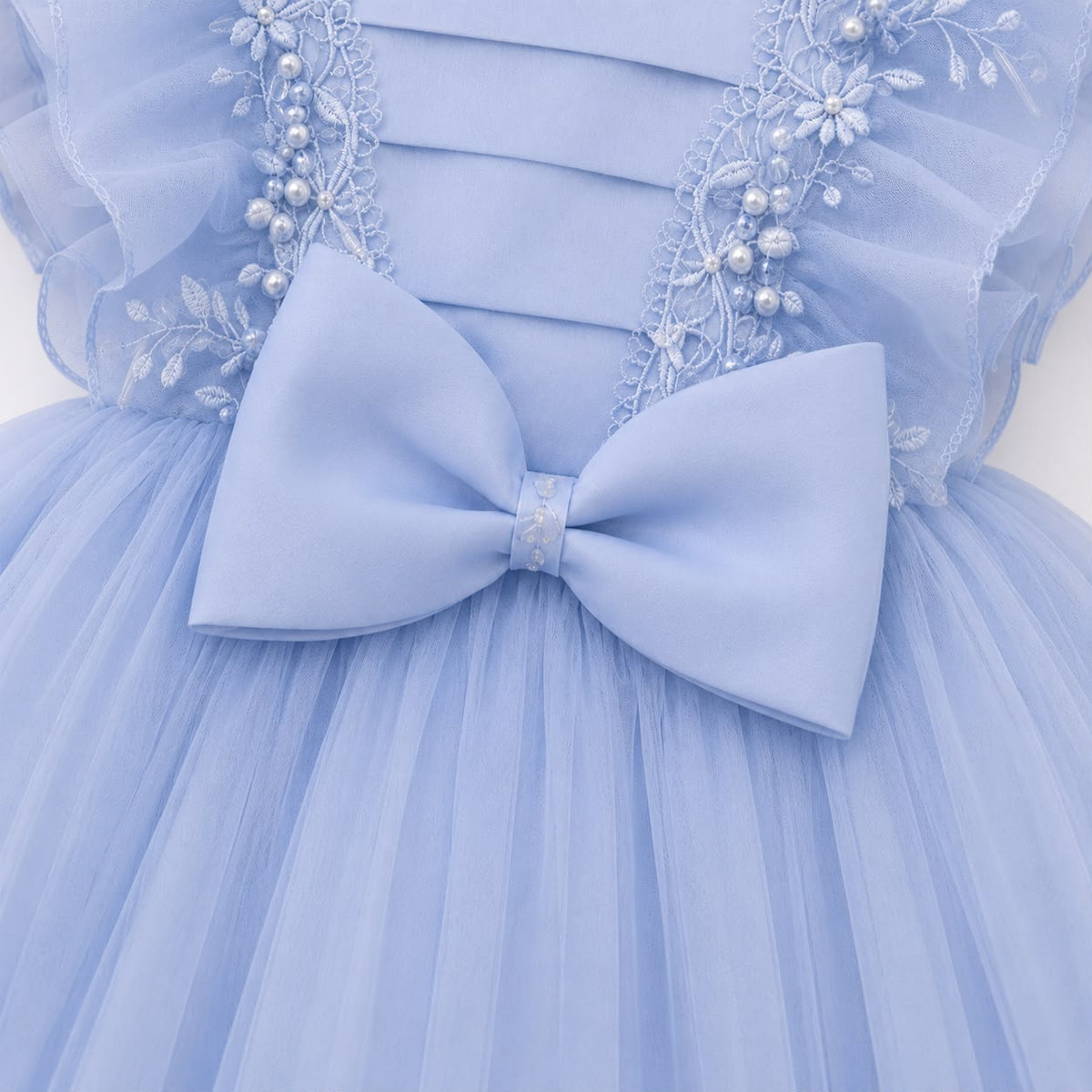 Bow Tulle Party Dress
