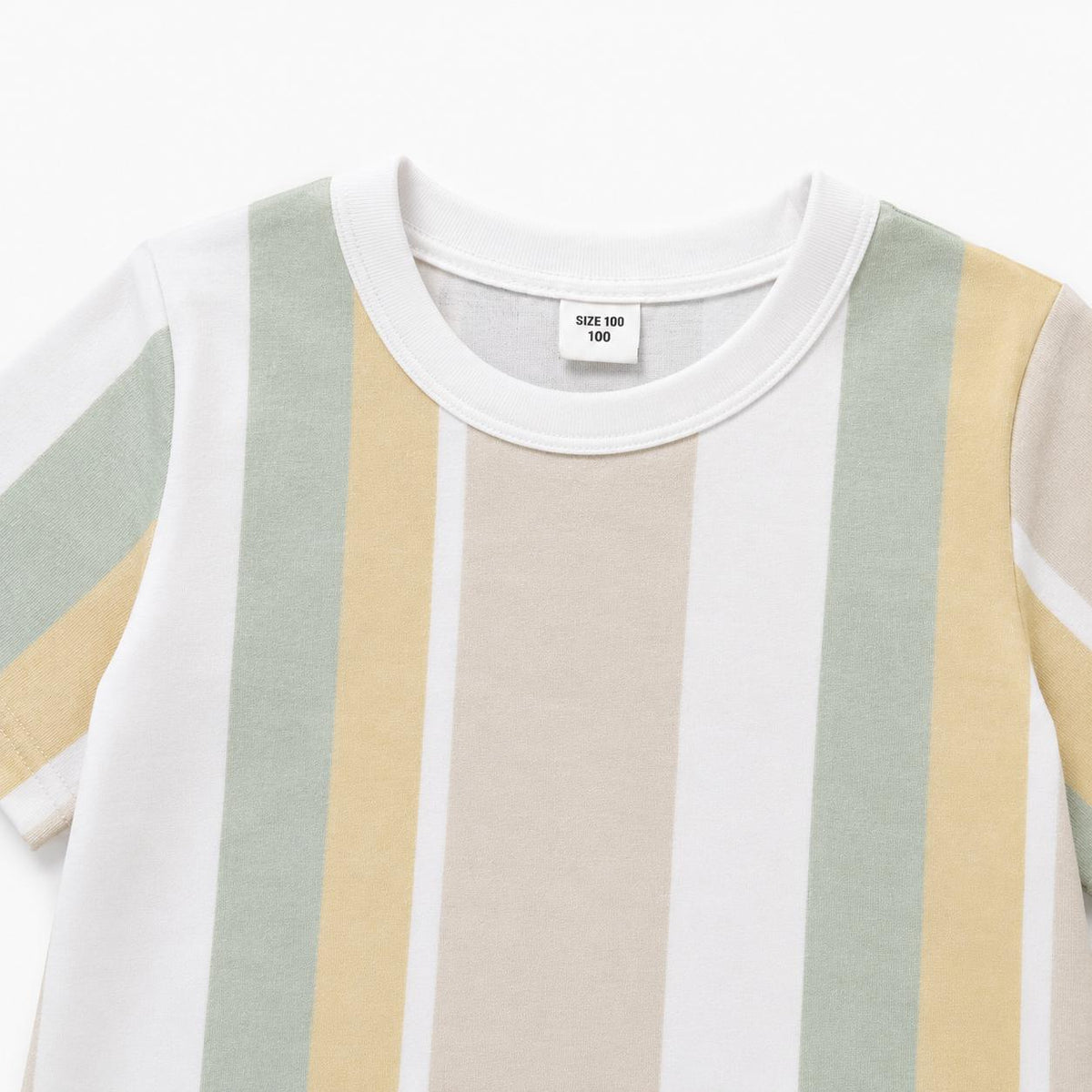 Striped T Shirt and Shorts Set