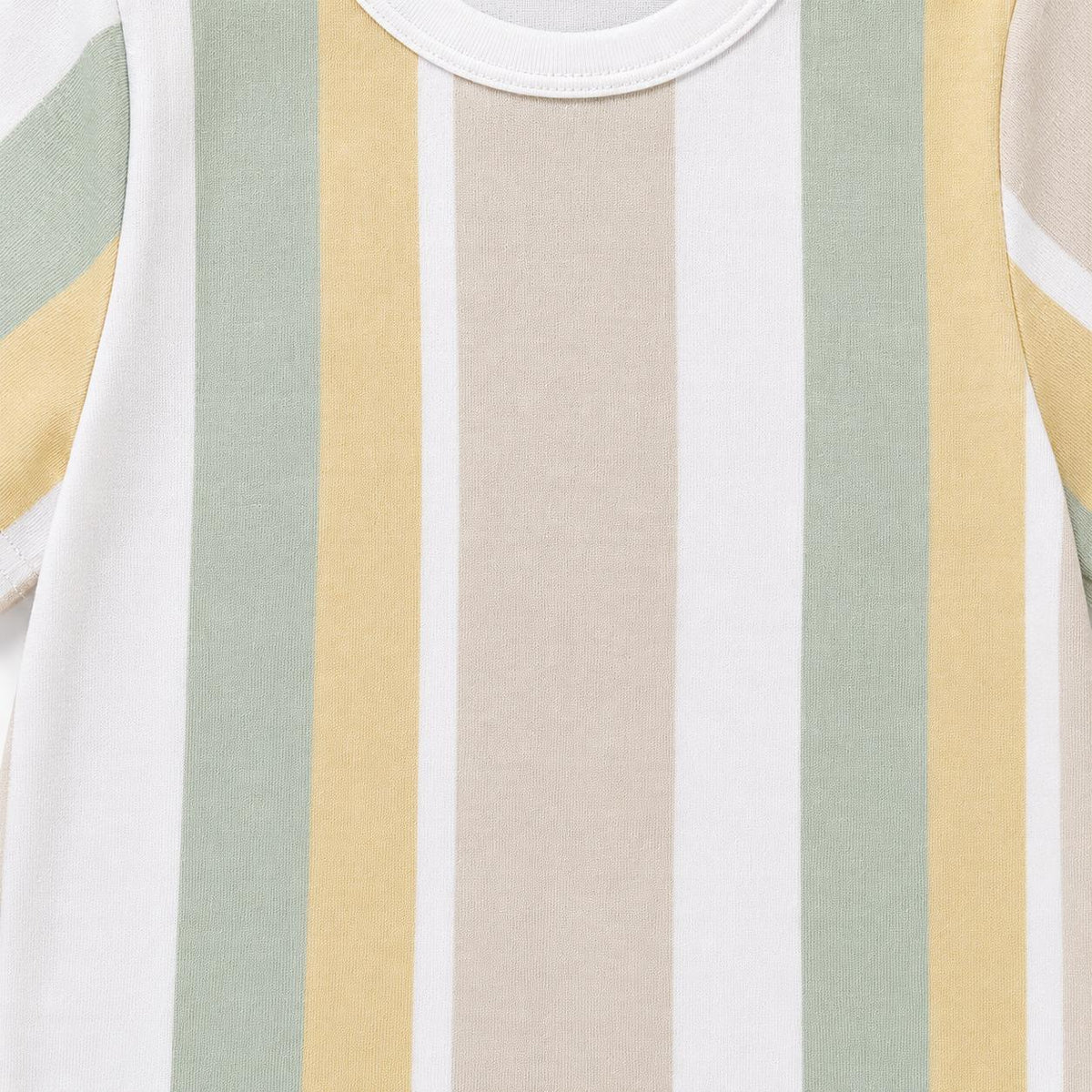 Striped T Shirt and Shorts Set